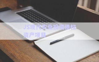 JS現(xiàn)代農(nóng)業(yè)投資債權資產(chǎn)項目