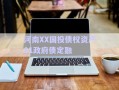 河南XX國投債權(quán)資產(chǎn)01政府債定融