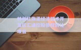 林州紅旗渠經(jīng)濟(jì)技術(shù)開發(fā)區(qū)匯通控股債權(quán)轉(zhuǎn)讓項(xiàng)目