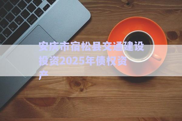 安慶市宿松縣交通建設投資2025年債權資產(chǎn)-第1張圖片-政信固收網(wǎng)